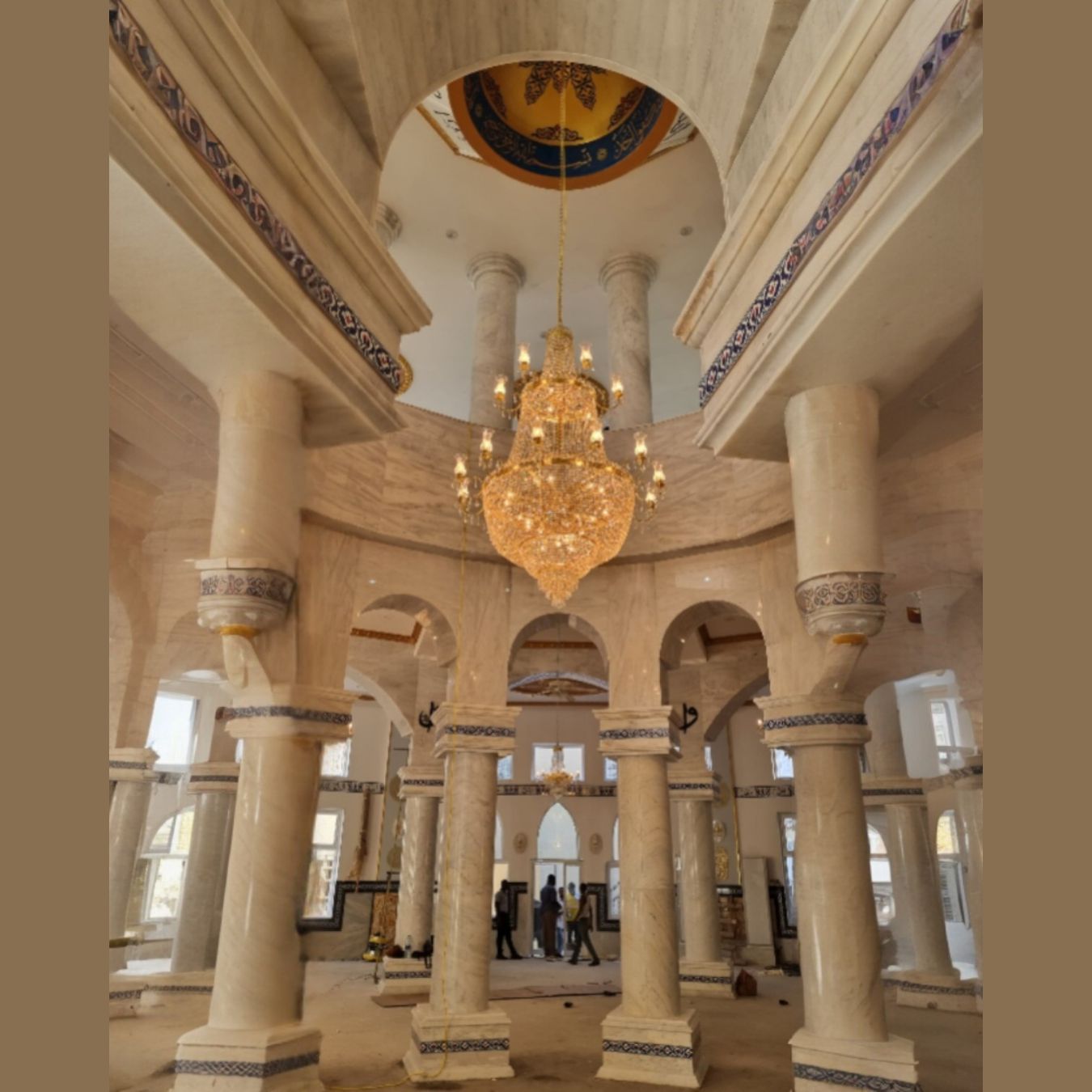 Armudi formlu kristal cami avizesi