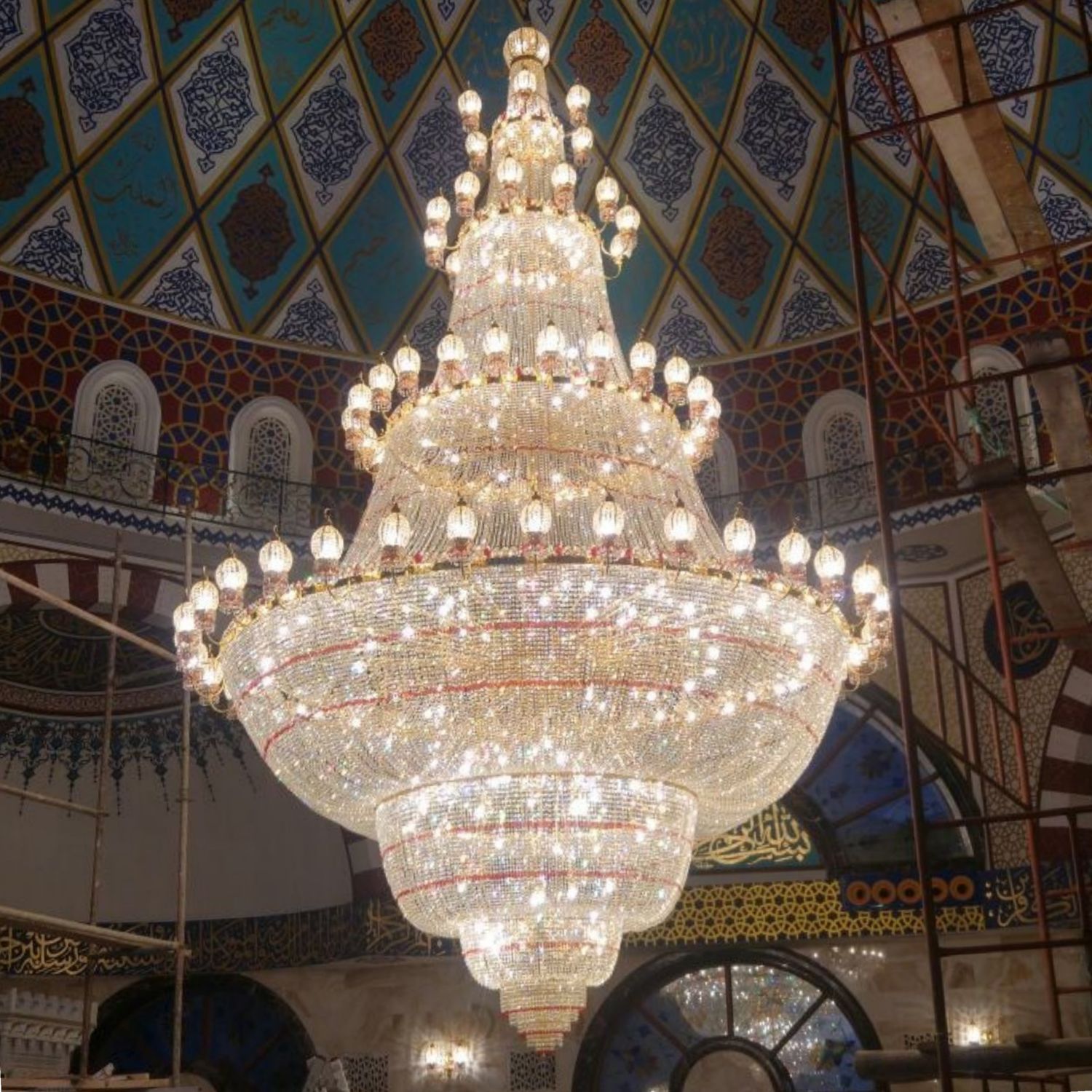 Lüks kristal cami avizesi modelleri